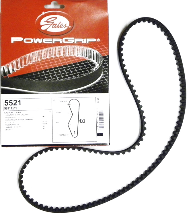 Ремень ГРМ ВАЗ-2108 111 зуб. (Gates) 5521 квадратный зуб