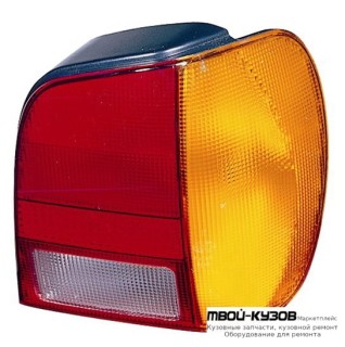 ФОНАРЬ ЗАДНИЙ ВНЕШНИЙ ПРАВАЯ СТОРОНА (DEPO) ТРЕХЦВЕТН для Volkswagen POLO ХЭТЧБЭК (11.1995 - 08.1999)