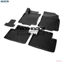 14109001 - КОВРИКИ В САЛОН 5 шт. (RIVAL) Nissan X-Trail T32 (2013-2020)