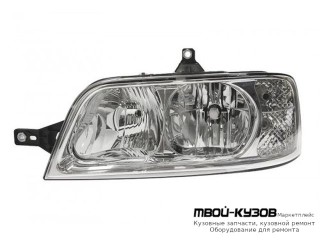 ФАРА ЛЕВАЯ СТОРОНА ПОД КОРРЕКТОР (DEPO) для Peugeot BOXER / CITROEN JUMPER / FIAT DUCATO (04.1994 - 03.2002) (04.2002-), Citroen JUMPER / FIAT DUCATO / PEUGEOT BOXER (04.1994 - 03.2002) (04.2002-), Fiat DUCATO + Рос. сборка / PEUGEOT BOXER / CITROEN JUMPE