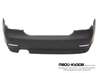 БАМПЕР ЗАДНИЙ С ОТВ ПОД ДАТЧИКИ ГРУНТ (ТАЙВАНЬ) для BMW E60 (2002-)