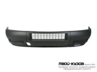 БАМПЕР ПЕРЕДНИЙ БЕЗ ОТВ П/ ПРОТИВОТУМ МАТОВО-СЕРЫЙ (ТАЙВАНЬ) для Iveco DAILY (1990 - 03.2000) (04.2000-)