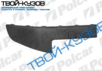 MEGANE II 06- НАКЛАДКА БАМПЕРА ПРАВАЯ