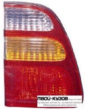 ФОНАРЬ ЗАДНИЙ ВНУТРЕН ЛЕВАЯ СТОРОНА (DEPO) ТРЕХЦВЕТН для Toyota LANDCRUISER 100 (1998-)