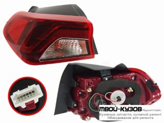 ФОНАРЬ ЗАДНИЙ ВНЕШНИЙ ЛЕВАЯ СТОРОНА ДИОД (КИТАЙ) для KIA K5 (2020-)