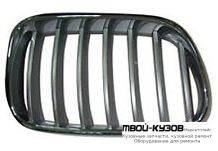 РЕШЕТКА РАДИАТОРА ПРАВАЯ СТОРОНА С ХРОМ МОЛДИНГ ТЕМНО-СЕРЫЙ (ТАЙВАНЬ) для BMW E90 СЕДАН / E91 УНИВЕРСАЛ (3 SERIES) (2004-)