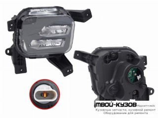 ФАРА ПРОТИВОТУМАННАЯ ПРАВАЯ СТОРОНА (КИТАЙ) для KIA SPORTAGE (2021-)