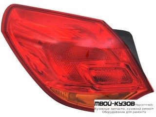 ФОНАРЬ ЗАДНИЙ ВНЕШНИЙ ЛЕВАЯ СТОРОНА (УНИВЕРСАЛ) (DEPO) для Opel ASTRA J (2009-)
