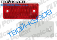 ОТРАЖАТЕЛЬ УНИВЕРСАЛЬНЫЙ КРАСНЫЙ 89X40