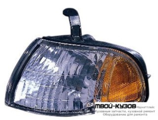 УКАЗ.ПОВОРОТА УГЛОВОЙ ЛЕВАЯ СТОРОНА (DEPO) БЕЛ-ЖЕЛТ для Subaru LEGACY (01.1995-)