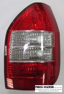 ФОНАРЬ ЗАДНИЙ ВНЕШНИЙ ПРАВАЯ СТОРОНА УКАЗАТЕЛЬ ПОВОРОТА (DEPO) ПРОЗРАЧНЫЙН для Opel ZAFIRA (04.1999 - 06.2004)