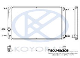 РАДИАТОР ОХЛАЖДЕНИЯ 2 (KOYO) для Toyota RAV4 (2006-), Toyota RAV4 (2013-)