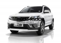 R.1905.001 - ЗАЩИТА ПЕРЕДНЕГО БАМПЕРА d57+d42 (RIVAL) Geely Emgrand X7 (2018-)
