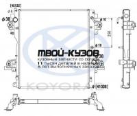 PL012474 - РАДИАТОР ОХЛАЖДЕНИЯ (KOYORAD) Toyota Land Cruiser Prado 150 (2009-)