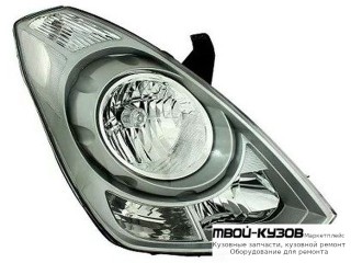 ФАРА ПРАВАЯ СТОРОНА +/- ПОД КОРРЕКТОР ВНУТРИ СЕРЫЙ. (DEPO) для Hyundai STAREX (H1) (2008-)