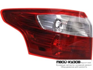 ФОНАРЬ ЗАДНИЙ ВНЕШНИЙ ЛЕВАЯ СТОРОНА (УНИВЕРСАЛ) (DEPO) для Ford FOCUS (2011-2014)