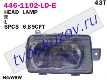 malaga фара правая 446-1102R-LD-E