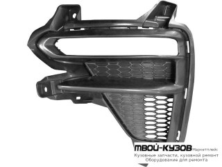 РЕШЕТКА БАМПЕРА ПЕРЕДНИЙ ЛЕВАЯ СТОРОНА (КИТАЙ) для KIA CERATO (2018-)