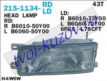 b13 фара левая 215-1134L-LD