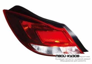 ФОНАРЬ ЗАДНИЙ ВНЕШНИЙ ЛЕВАЯ СТОРОНА (ХЭТЧБЭК) (DEPO) для Opel INSIGNIA (2008-)