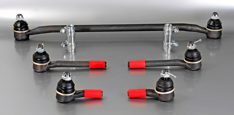 Тяги рулевые ВАЗ-2121 (все наконечники+тяга средн.=5шт.+2 муфты) (Fenox) в сборес метиз.