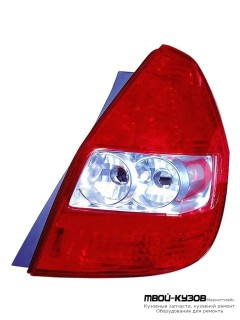 ФОНАРЬ ЗАДНИЙ ВНЕШНИЙ ПРАВАЯ СТОРОНА (DEPO) для Honda JAZZ / FIT (2001-)