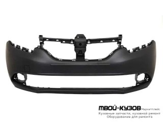 БАМПЕР ПЕРЕДНИЙ (КИТАЙ) для Renault LOGAN / SANDERO (2014-)