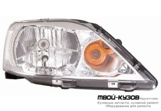 ФАРА ПРАВАЯ СТОРОНА (DEPO) для Renault LOGAN (2005-2014)