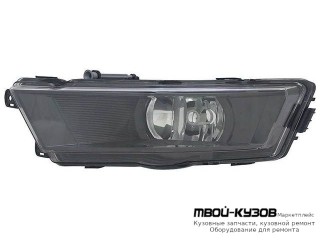 ФАРА ПРОТИВОТУМАННАЯ ПРАВАЯ СТОРОНА ВНУТРИ ЧЁРНЫЙ (КИТАЙ) для Skoda RAPID (2014-)
