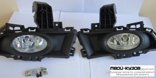 ФАРА ПРОТИВОТУМАННАЯ ЛЕВАЯ + ПРАВАЯ (КОМПЛЕКТ) С РАМК , (СЕДАН) кроме (sport) для Mazda 3 (2004-)
