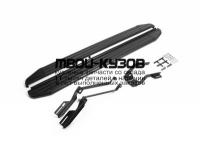 A193ALB.1802.1 - ПОРОГИ-ПОДНОЖКИ (КОМПЛЕКТ) Premium-Black (RIVAL) Ford Explorer 5 (2011-2015)