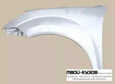 КРЫЛО ПЕРЕДНИЙ ЛЕВАЯ СТОРОНА (КИТАЙ) для Great Wall HOVER H3 (2010-)