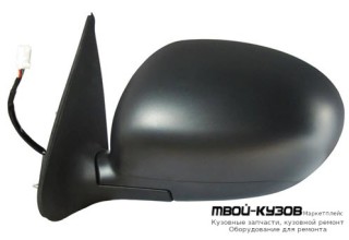 ЗЕРКАЛО ЛЕВАЯ СТОРОНА ЭЛЕКТР С ПОДОГРЕВОМ АВТОСКЛАДЫВ ГРУНТ (ТАЙВАНЬ) для Nissan JUKE (2011-)