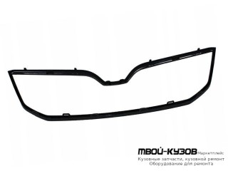 МОЛДИНГ РЕШЕТКИ РАДИАТОРА ЧЁРНЫЙ (КИТАЙ) для Skoda OCTAVIA (2013-2017)