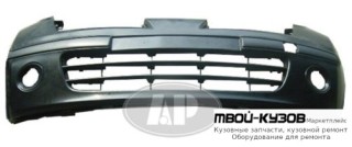 БАМПЕР ПЕРЕДНИЙ ГРУНТ (ТАЙВАНЬ) для Nissan MICRA (2003-)