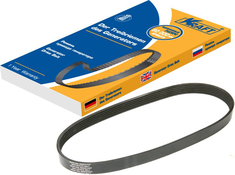 Ремень генератора ВАЗ-2110 6РК-742 (KRAFT) КТ 685284