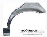 АРКА РЕМ.КРЫЛА ЗАДНИЙ ЛЕВАЯ СТОРОНА (KLOKKERHOLM) для BMW E36 (12.1990 - 01.2000)