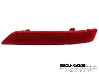 ФОНАРЬ-КАТАФОТ ЛЕВАЯ СТОРОНА В ЗАДНИЙ БАМПЕР (КИТАЙ) для Peugeot 508 (2012-)