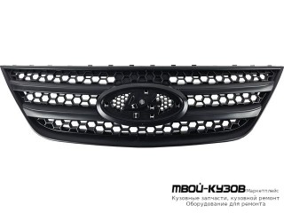 РЕШЕТКА БАМПЕРА ПЕРЕДНИЙ (РОССИЯ) для Renault LOGAN (2005-2014), Автоваз LADA LARGUS (2012-)