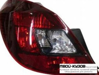 ФОНАРЬ ЗАДНИЙ ВНЕШНИЙ ЛЕВАЯ СТОРОНА (5 дв) (DEPO) ТОНИР для Opel CORSA (2011-)