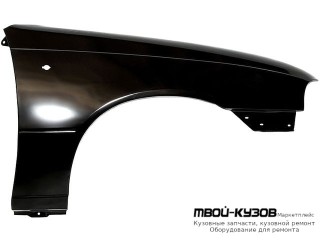 КРЫЛО ПЕРЕДНИЙ ПРАВАЯ СТОРОНА СЕРЫЙ. С ОТВ ПОД ПОВТОРИТЕЛЬ (КИТАЙ) для Daewoo NEXIA (1995-)