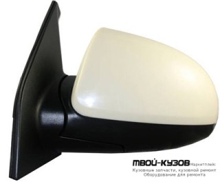 ЗЕРКАЛО ЛЕВАЯ СТОРОНА ЭЛЕКТР С ПОДОГРЕВОМ ГРУНТ (ТАЙВАНЬ) для KIA PICANTO (2008-2011)