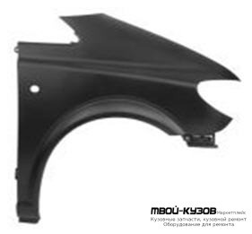 КРЫЛО ПЕРЕДНИЙ ПРАВАЯ СТОРОНА С ОТВ ПОД ПОВТОРИТЕЛЬ ПЛАСТИК (ТАЙВАНЬ) для Mercedes VITO (2003-)