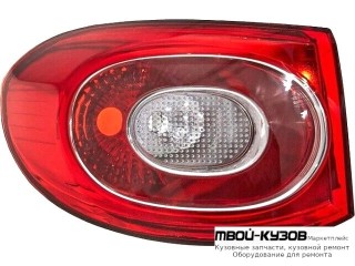 ФОНАРЬ ЗАДНИЙ ВНЕШНИЙ ЛЕВАЯ СТОРОНА (DEPO) для Volkswagen TIGUAN (2007-2016)