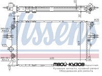 РАДИАТОР ОХЛАЖДЕНИЯ (см.каталог) для Opel ASTRA (03.1998 - 2003), Opel ZAFIRA (04.1999 - 06.2004)