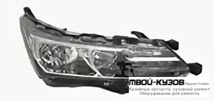 ФАРА ПРАВАЯ СТОРОНА С КОРРЕКТОР , ДИОД (DEPO) для Toyota COROLLA E180 (2013-)