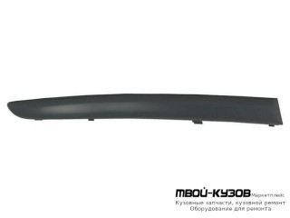 МОЛДИНГ БАМПЕРА ПЕРЕДНИЙ ПРАВАЯ СТОРОНА ГРУНТ (ТАЙВАНЬ) для BMW E87 (2003-)