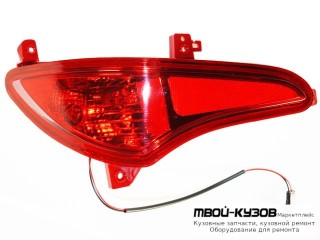 ФОНАРЬ-КАТАФОТ ЛЕВАЯ СТОРОНА В ЗАДНИЙ БАМПЕР (СЕДАН) (КИТАЙ) для Hyundai SOLARIS (2011-)