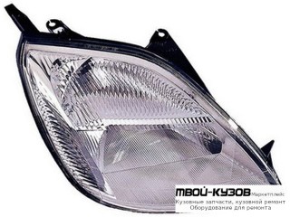 ФАРА ПРАВАЯ СТОРОНА С КОРРЕКТОР (DEPO) для Ford FIESTA (2002-2005)