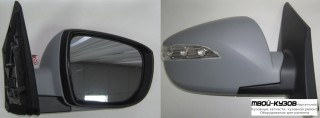 ЗЕРКАЛО ПРАВАЯ СТОРОНА ЭЛЕКТР С ПОДОГРЕВОМ УКАЗАТЕЛЬ ПОВОРОТА 6 КОНТ (КИТАЙ) для Hyundai IX35 (2010-)